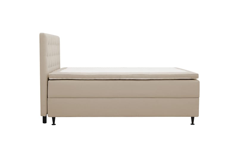Hilton Plus Komplett Sängpaket med Förvaring 120x200 cm - Beige - Möbler - Säng - Kontinentalsäng