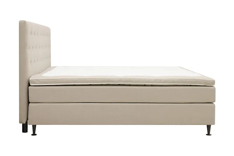 Hilton Plus Komplett Sängpaket 160x200 cm - Beige - Möbler - Säng - Komplett sängpaket