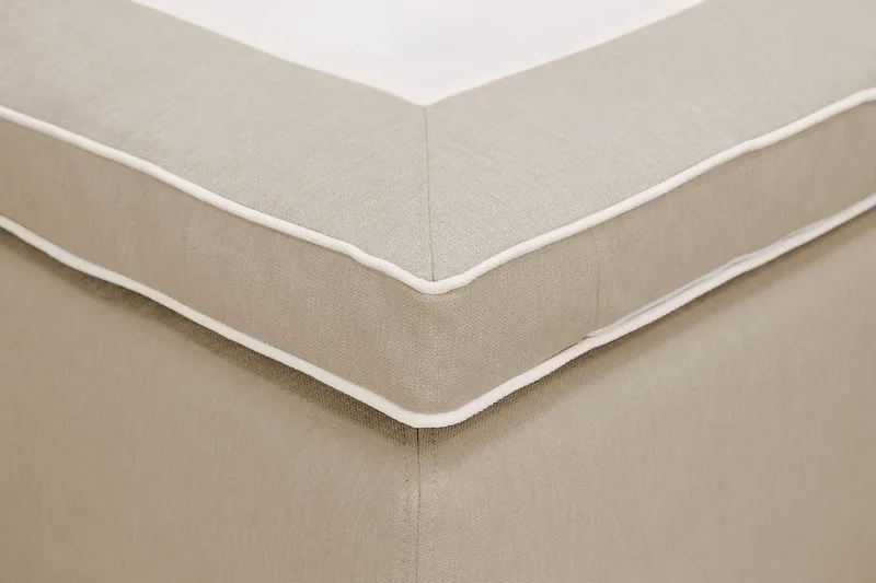 Hilton Plus Komplett Sängpaket med Förvaring 140x200 cm - Beige - Möbler - Säng - Kontinentalsäng