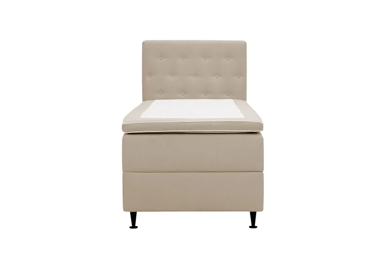 Hilton Plus Komplett Sängpaket med Förvaring 90x200 cm - Beige - Möbler - Säng - Kontinentalsäng