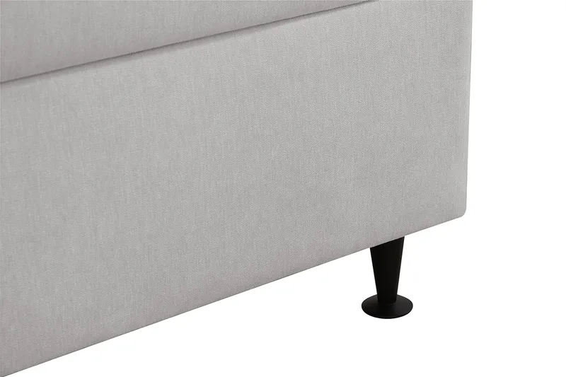 Hilton Plus Kontinentalsäng med Förvaring 180x200 cm - Grå - Möbler - Säng - Kontinentalsäng