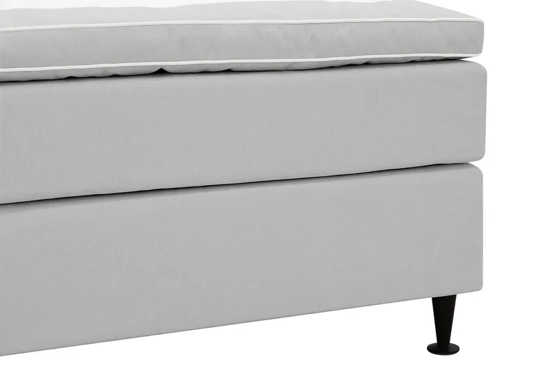 Hilton Plus Komplett Sängpaket 180x200 cm - Grå - Möbler - Säng - Komplett sängpaket