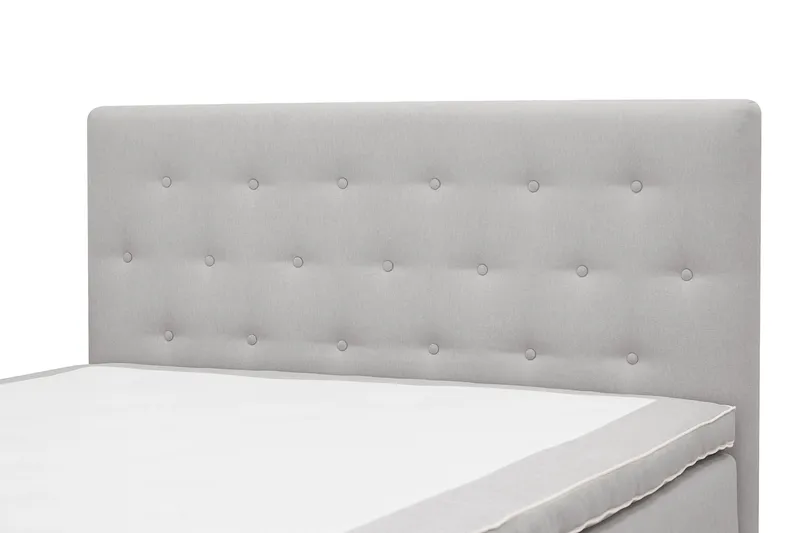 Hilton Plus Komplett Sängpaket med Förvaring 120x200 cm - Grå - Möbler - Säng - Kontinentalsäng