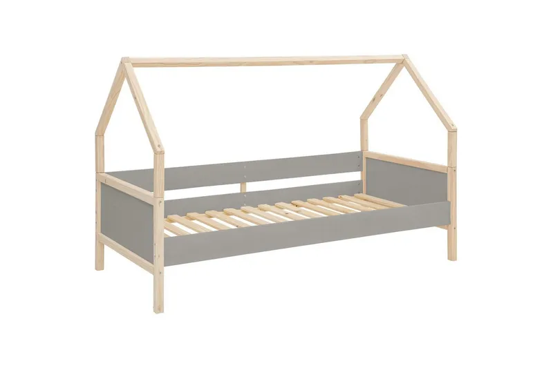 Himmelsäng Loft24 Himmelsäng Square Line Grå, undefined