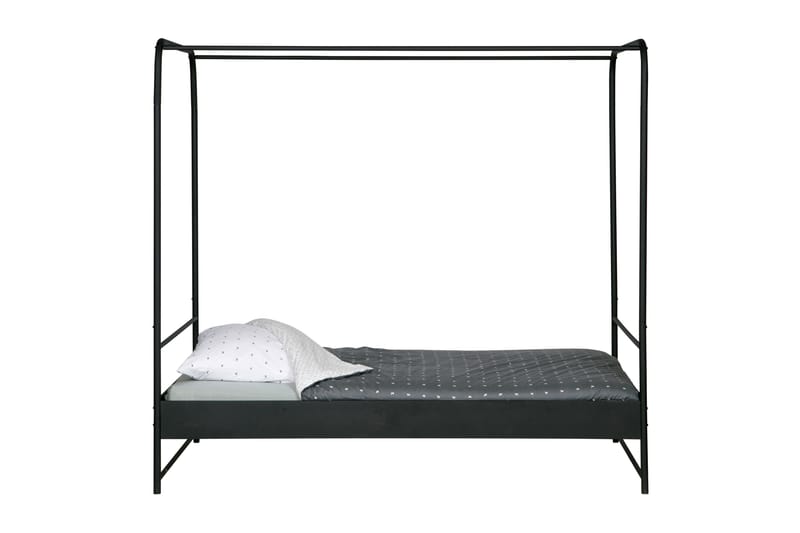 Nikodim Säng 120x200  SvartMetall - Svart Metall - Möbler - Säng - Himmelsäng
