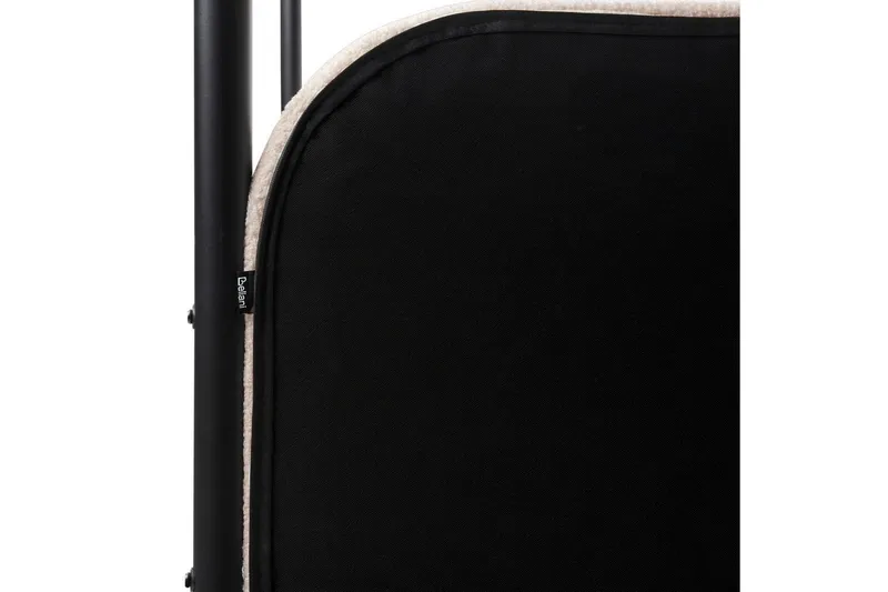 Himmelssäng Dannemois - Beige, svart, 140x200 cm - Möbler - Säng - Himmelsäng