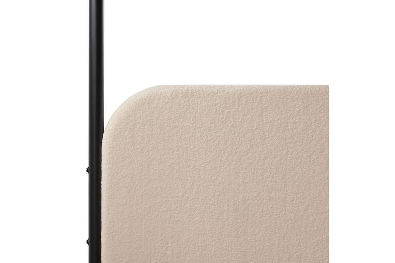 Himmelssäng Dannemois - Taupe, svart, 140x200 cm - Möbler - Säng - Himmelsäng