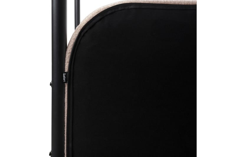 Himmelssäng Dannemois - Taupe, svart, 140x200 cm - Möbler - Säng - Himmelsäng