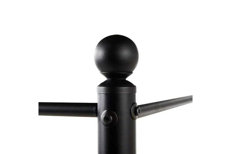 Himmelssäng Dannemois - Taupe, svart, 160x200 cm - Möbler - Säng - Himmelsäng