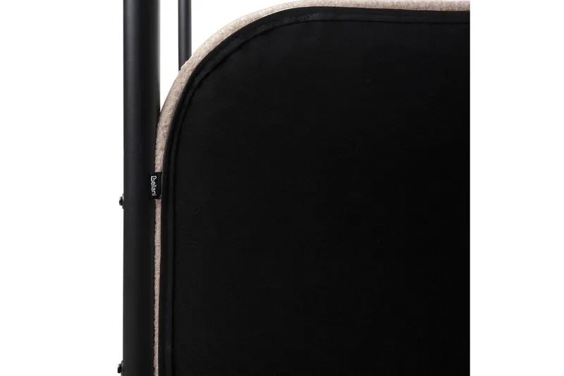 Himmelssäng Dannemois - Taupe, svart, 160x200 cm - Möbler - Säng - Himmelsäng