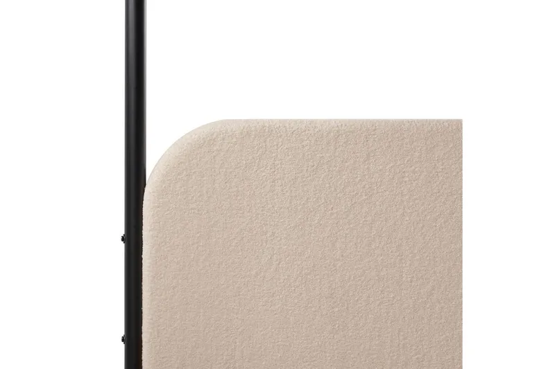 Himmelssäng Dannemois - Taupe, svart, 160x200 cm - Möbler - Säng - Himmelsäng