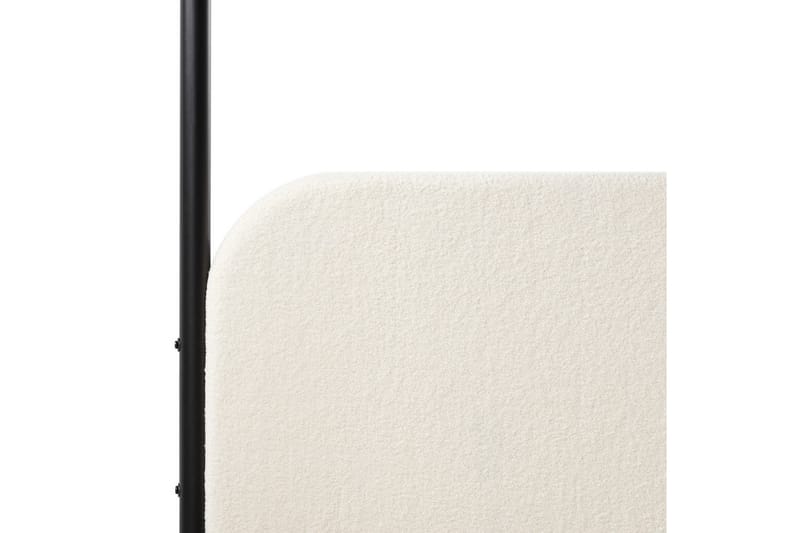 Himmelssäng Dannemois - Vit, Svart, 140x200 cm - Möbler - Säng - Himmelsäng