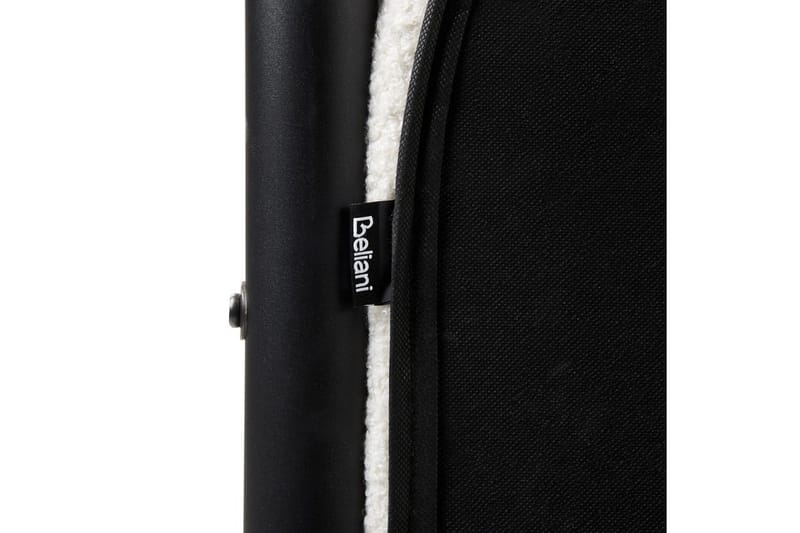 Himmelssäng Dannemois - Vit, Svart, 140x200 cm - Möbler - Säng - Himmelsäng