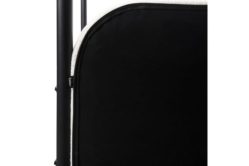 Himmelssäng Dannemois - Vit, Svart, 160x200 cm - Möbler - Säng - Himmelsäng