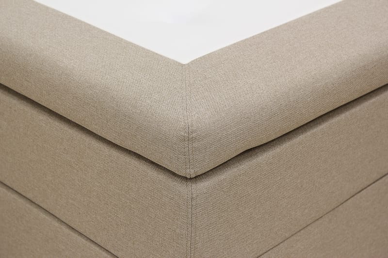 HVILA Classic Komplett Sängpaket 120x200 cm Kontinentalsäng med diamant sänggavel - Beige - Möbler - Säng - Komplett sängpaket