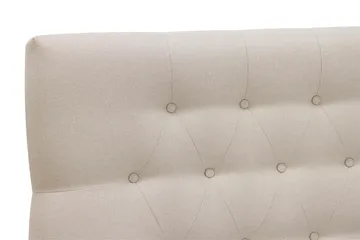 HVILA Classic Komplett Sängpaket 160x200 cm Kontinentalsäng med diamant sänggavel - Beige - Möbler - Säng - Komplett sängpaket