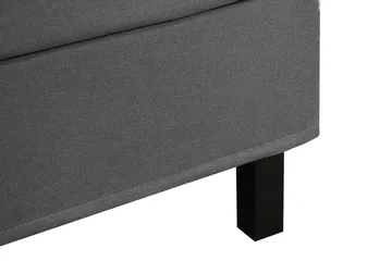 HVILA Classic Komplett Sängpaket 160x200 cm Kontinentalsäng med diamant sänggavel - Grå - Möbler - Säng - Komplett sängpaket