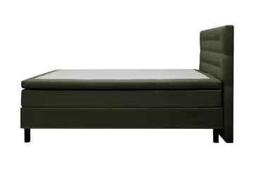 HVILA Classic Komplett Sängpaket 160x200 cm Kontinentalsäng med diamant sänggavel - Grön - Möbler - Säng - Komplett sängpaket