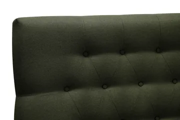 HVILA Classic Komplett Sängpaket 160x200 cm Kontinentalsäng med diamant sänggavel - Grön - Möbler - Säng - Komplett sängpaket