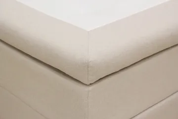 HVILA Classic Komplett Sängpaket 160x200 cm Kontinentalsäng med rutad sänggavel - Beige - Möbler - Säng - Komplett sängpaket