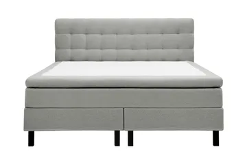 HVILA Classic Komplett Sängpaket 160x200 cm Kontinentalsäng med rutad sänggavel