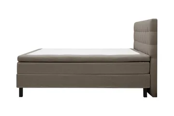 HVILA Classic Komplett Sängpaket 180x200 cm Kontinentalsäng med rutad sänggavel - Brun - Möbler - Säng - Komplett sängpaket