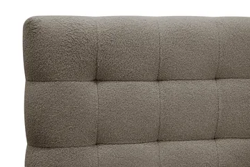 HVILA Classic Komplett Sängpaket 180x200 cm Kontinentalsäng med rutad sänggavel - Brun - Möbler - Säng - Komplett sängpaket