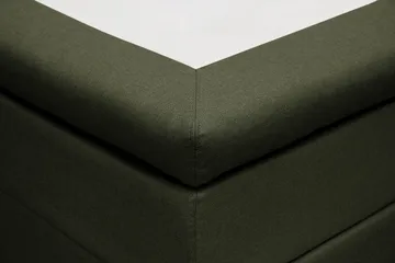 HVILA Classic Komplett Sängpaket 180x200 cm Kontinentalsäng med rutad sänggavel - Grön - Möbler - Säng - Komplett sängpaket