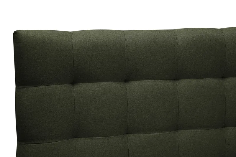 HVILA Classic Komplett Sängpaket 180x200 cm Kontinentalsäng med rutad sänggavel - Grön - Möbler - Säng - Kontinentalsäng