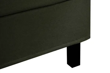 HVILA Classic Komplett Sängpaket 180x200 cm Kontinentalsäng med rutad sänggavel - Grön - Möbler - Säng - Komplett sängpaket