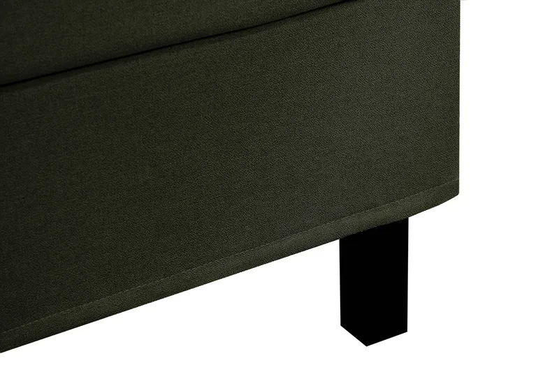 HVILA Classic Komplett Sängpaket 180x200 cm Kontinentalsäng med rutad sänggavel - Grön - Möbler - Säng - Kontinentalsäng