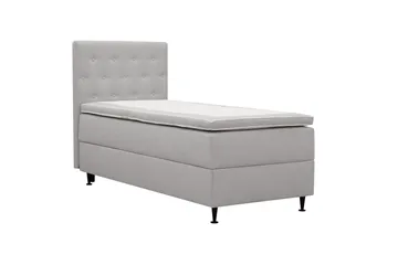 HVILA Plus Komplett Sängpaket med Förvaring 90x200 cm - Grå - Möbler - Säng - Komplett sängpaket