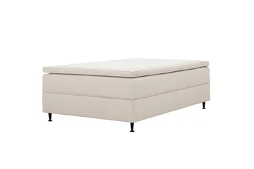 HVILA Plus Kontinentalsäng med Förvaring 120x200 cm - Ljusbeige - Möbler - Säng - Komplett sängpaket