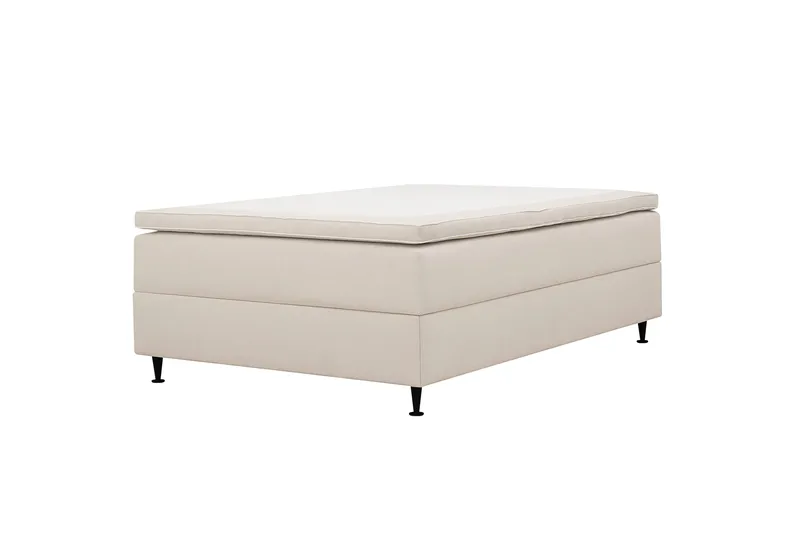 HVILA Plus Kontinentalsäng med Förvaring 120x200 cm - Ljusbeige - Möbler - Säng - Kontinentalsäng