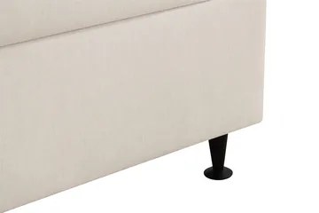 HVILA Plus Kontinentalsäng med Förvaring 120x200 cm - Ljusbeige - Möbler - Säng - Komplett sängpaket