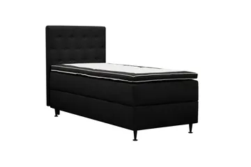 HVILA Plus Komplett Sängpaket med Förvaring 90x200 cm - Antracit - Möbler - Säng - Enkelsäng