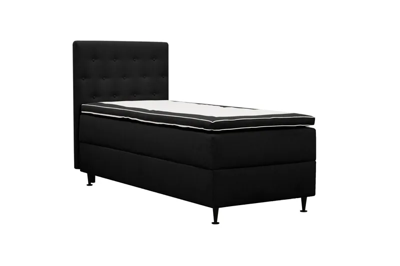 HVILA Plus Komplett Sängpaket med Förvaring 90x200 cm - Antracit - Möbler - Säng - Kontinentalsäng