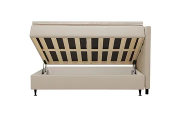 HVILA Plus Komplett Sängpaket med Förvaring 140x200 cm - Beige - Möbler - Säng - Komplett sängpaket