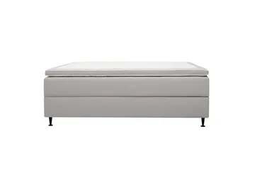 HVILA Plus Kontinentalsäng med Förvaring 140x200 cm - Grå - Möbler - Säng - Komplett sängpaket