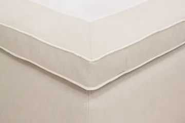 HVILA Plus Kontinentalsäng med Förvaring 120x200 cm - Ljusbeige - Möbler - Säng - Komplett sängpaket