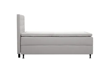 HVILA Plus Komplett Sängpaket med Förvaring 90x200 cm - Grå - Möbler - Säng - Komplett sängpaket