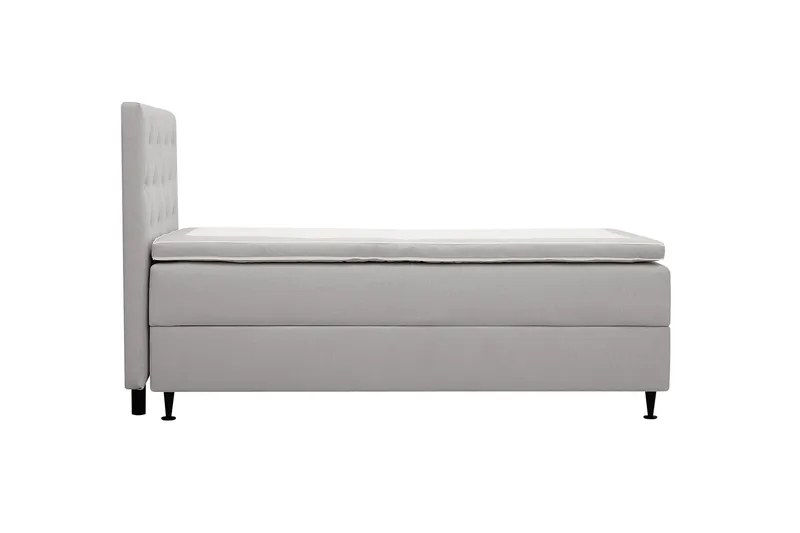 HVILA Plus Komplett Sängpaket med Förvaring 90x200 cm - Grå - Möbler - Säng - Kontinentalsäng