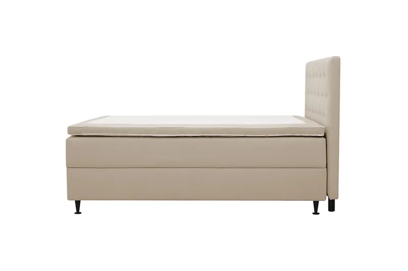 HVILA Plus Komplett Sängpaket med Förvaring 140x200 cm - Beige - Möbler - Säng - Kontinentalsäng