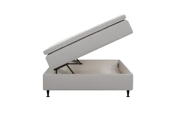 HVILA Plus Kontinentalsäng med Förvaring 140x200 cm - Grå - Möbler - Säng - Komplett sängpaket