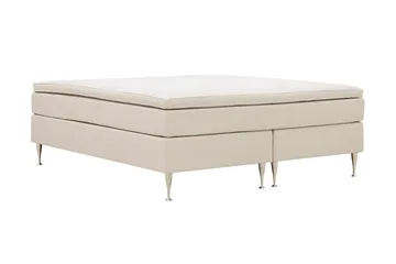 HVILA Plus Kontinentalsäng 160x200 cm - Ljusbeige - Möbler - Säng - Komplett sängpaket