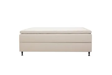 HVILA Plus Kontinentalsäng med Förvaring 120x200 cm - Ljusbeige - Möbler - Säng - Komplett sängpaket