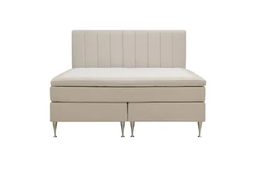 HVILA Plus Kontinentalsäng 160x200 cm - Ljusbeige - Möbler - Säng - Komplett sängpaket