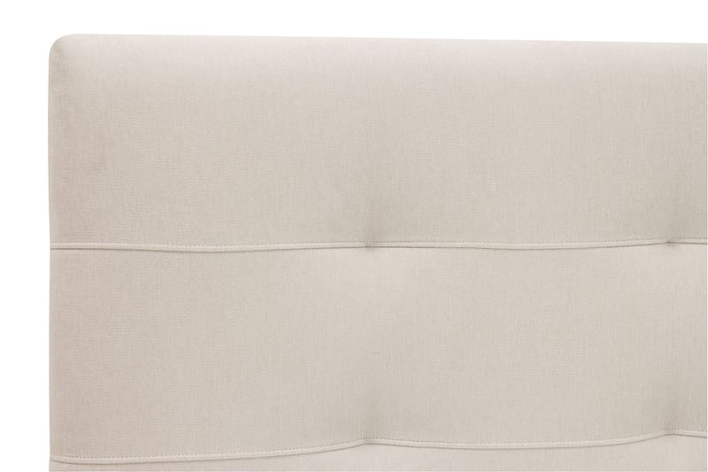 HVILA Premium Kontinentalsäng 160x200 cm - Ljusbeige Tyg - Möbler - Säng - Kontinentalsäng