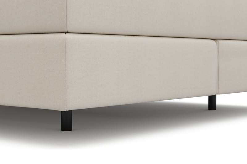 HVILA Premium Kontinentalsäng 180x200 cm med svävande effekt utan bäddmadrass - Vit - Möbler - Säng - Komplett sängpaket