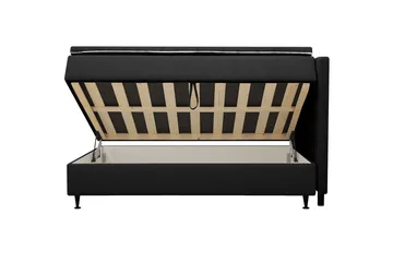 HVILA Plus Komplett Sängpaket med Förvaring 140x200 cm - Antracit - Möbler - Säng - Komplett sängpaket